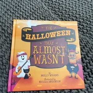 Hallmark Boo McSpooky Halloween Adventure Book - Orange and Purple